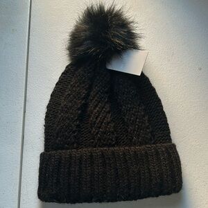West loop black winter beanie